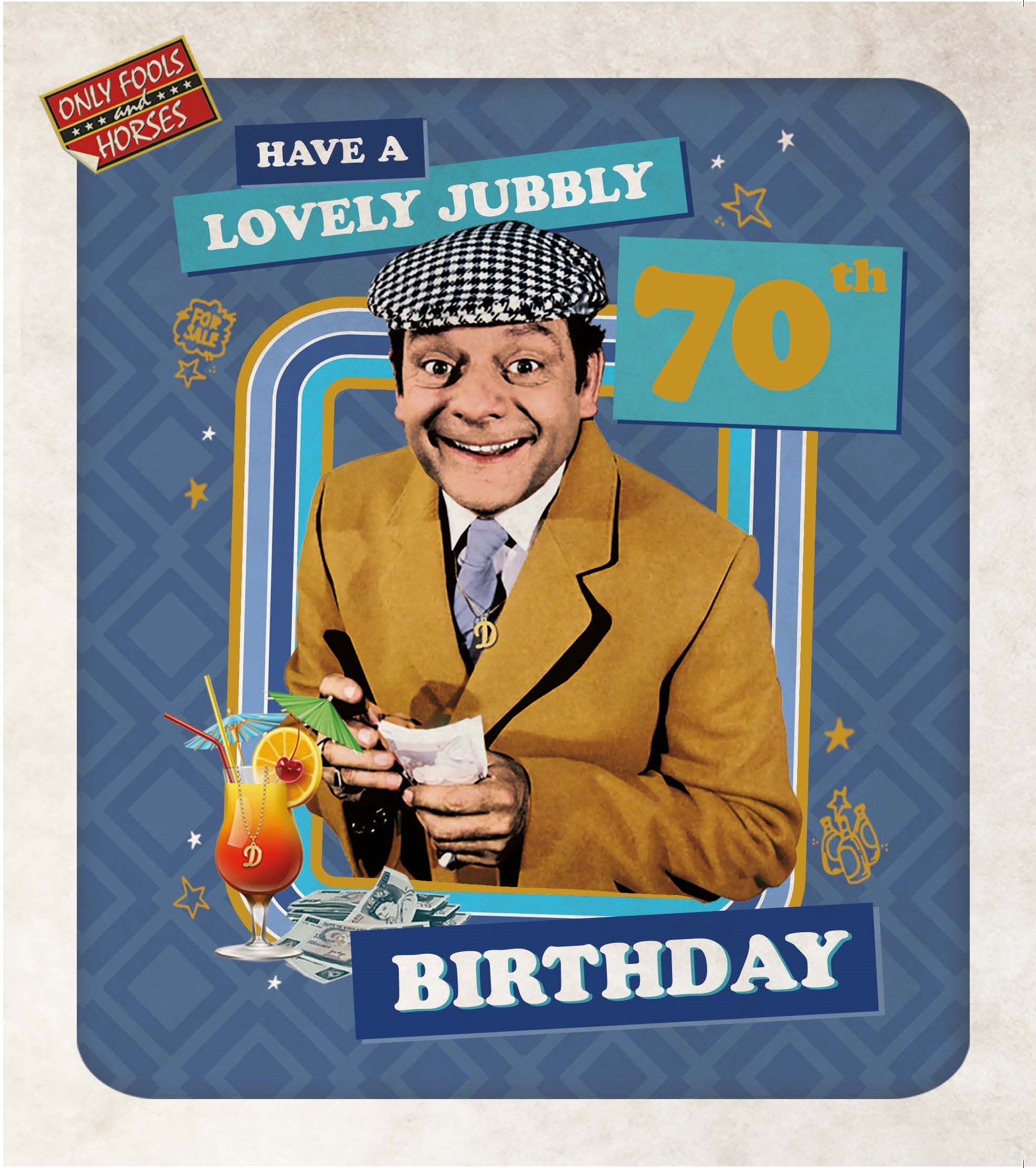 Only Fools and Horses Age 70 Birthday Card – Danilo Promotions