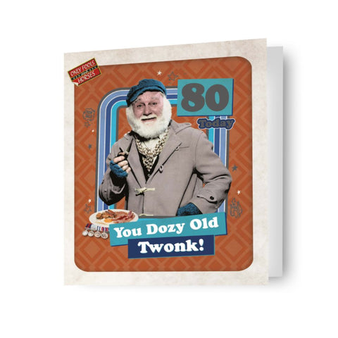 Only Fools and Horses Age 80 Birthday Card