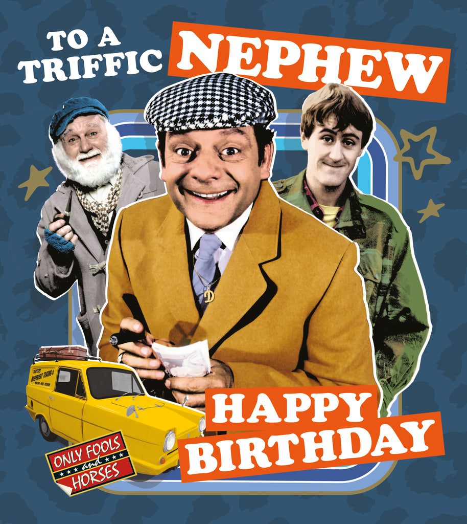 Only Fools and Horses 'Triffic Nephew' verjaardagskaart