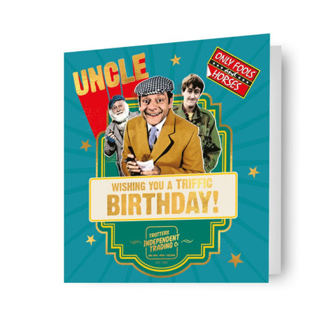 Only Fools and Horses Uncle Birthday Card