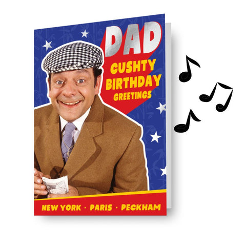 Only Fools and Horses Dad Sound Card
