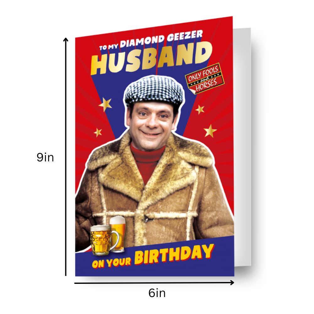 Only Fools and Horses Husband Birthday Card