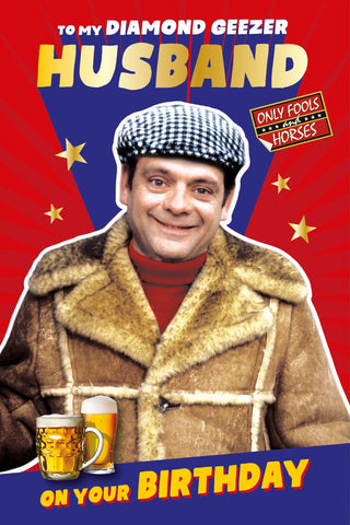 Only Fools and Horses Husband Birthday Card