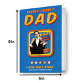 Only Fools and Horses Coaster Dad Father's Day Card