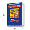 Only Fools and Horses 'Cushty Coaster' Father's Day Card