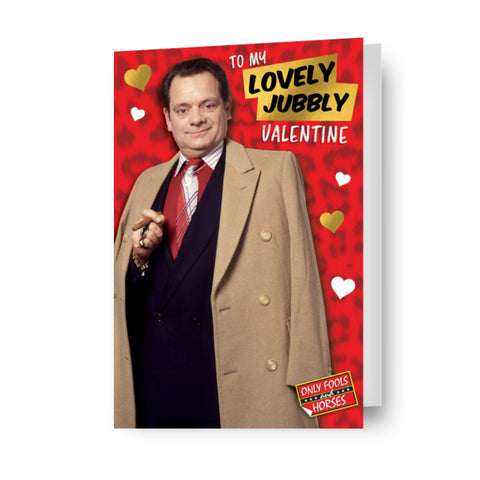 Only Fools And Horses 'Lovely Jubbly' Valentine's Day Card