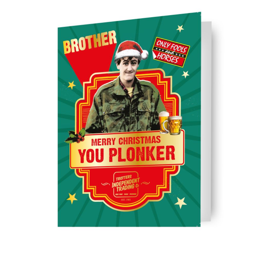 Only Fools and Horses Brother Christmas Card