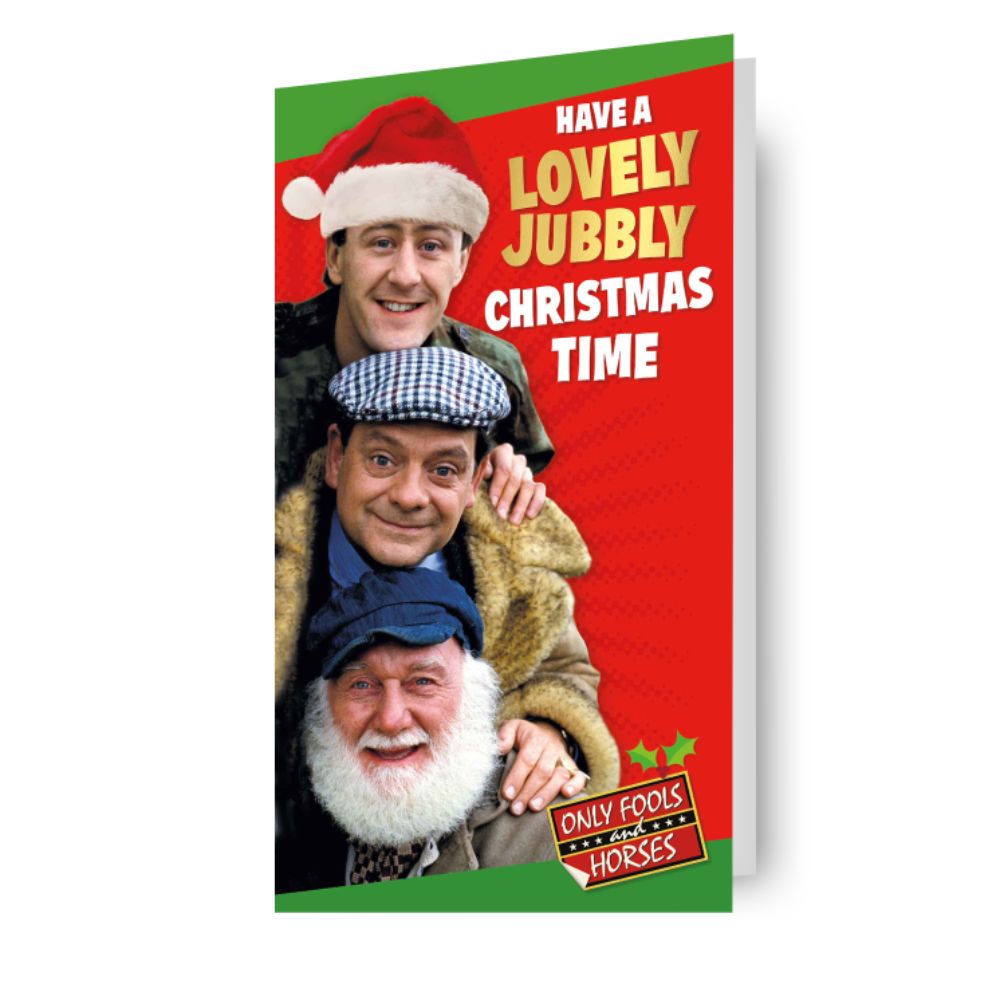 Only Fools and Horses 'Lovely Jubbly' kerstkaart