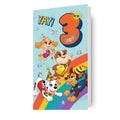 Paw Patrol Age 3 Birthday Card