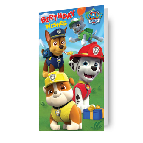 Paw Patrol General Birthday Card