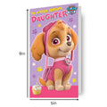 Paw Patrol Daughter Birthday Card