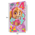 Paw Patrol Age 4 Birthday Card
