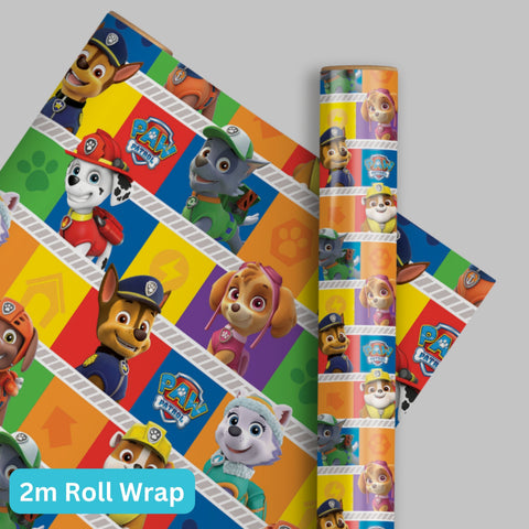 Paw Patrol 2m Wrapping Paper