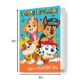 Paw Patrol Birthday Card