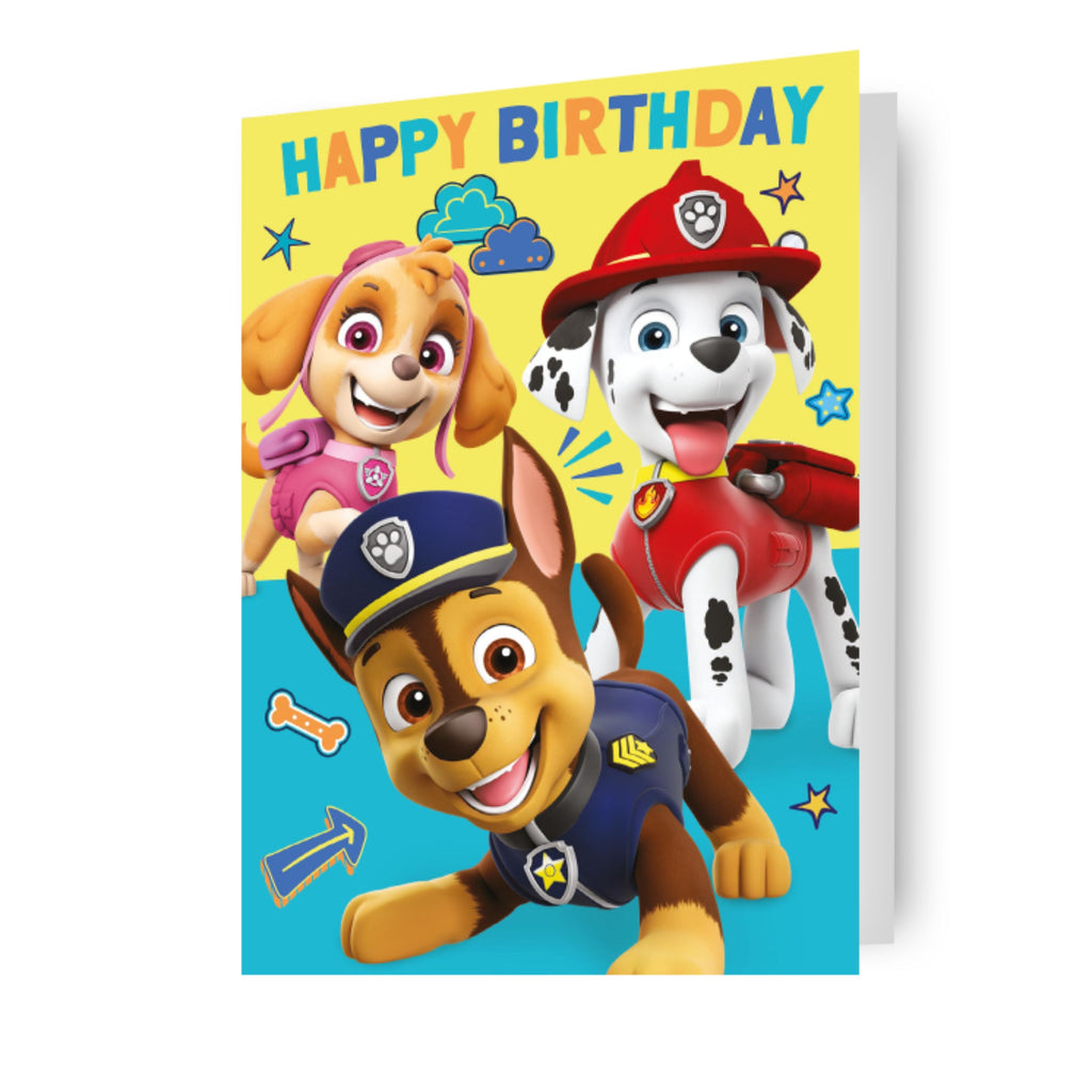 Paw Patrol 'Happy Birthday' Card