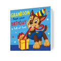 Paw Patrol Grandson Birthday Card