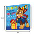 Paw Patrol Grandson Birthday Card