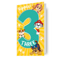 Paw Patrol Age 3 Birthday Card