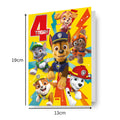 Paw Patrol Age 4 Birthday Card