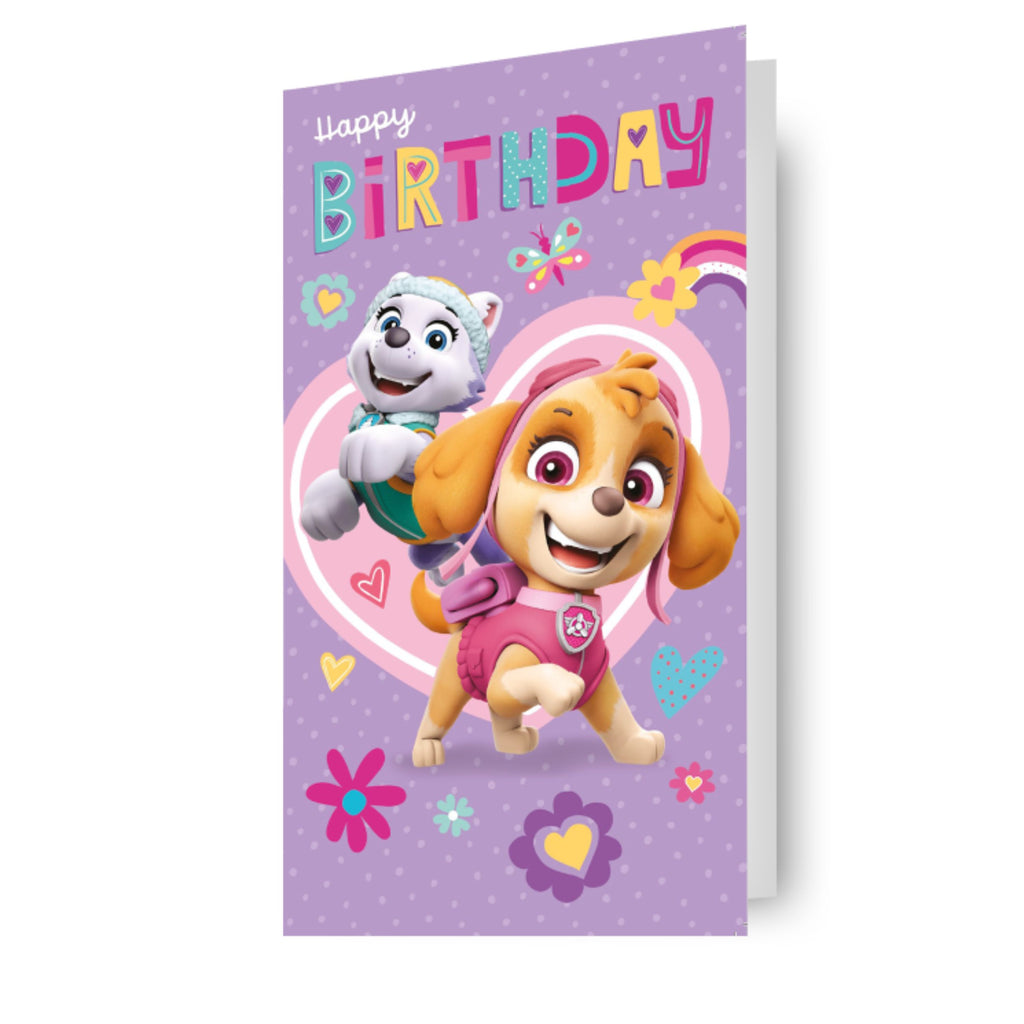 Paw Patrol Birthday Card