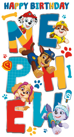 Paw Patrol Neefje Verjaardagskaart