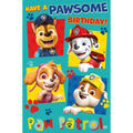 PAW PATROL LENTICULAR CARD