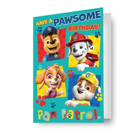 PAW PATROL LENTICULAR 3D-EFFECT CARD