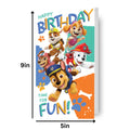 Paw Patrol Sticker Birthday Card