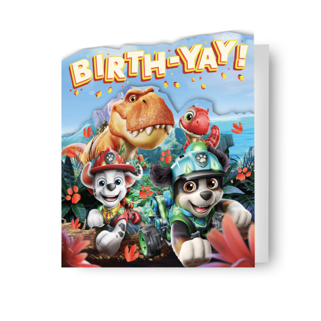 Paw Patrol: The Dino Movie Birthday Card