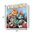 Paw Patrol: The Dino Movie Birthday Card
