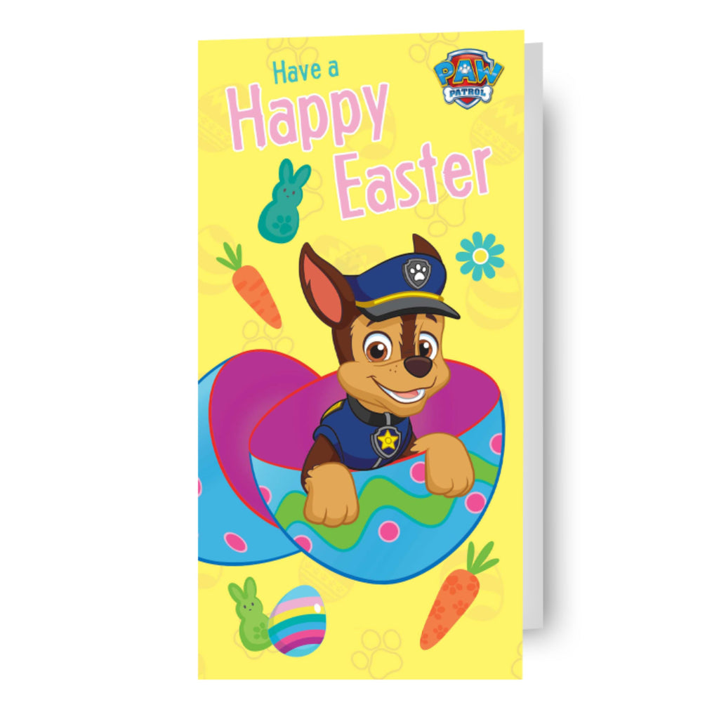 Carta di Pasqua del portafoglio dei soldi di Paw Patrol