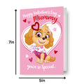 Paw Patrol 'Special Mummy' Valentine's Day Card