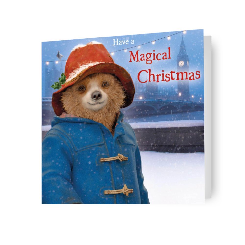 Paddington Bear Magische Kerstkaart