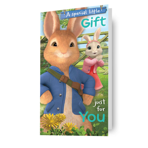 Peter Rabbit 'A Special Little Gift' Money Wallet Card