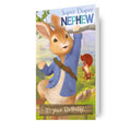 Peter Rabbit Nephew Birthday Card