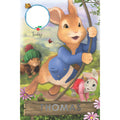 Peter Rabbit Personalise Birthday Card With Sticker Sheet