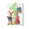 Peter Rabbit Age 1 Birthday Card
