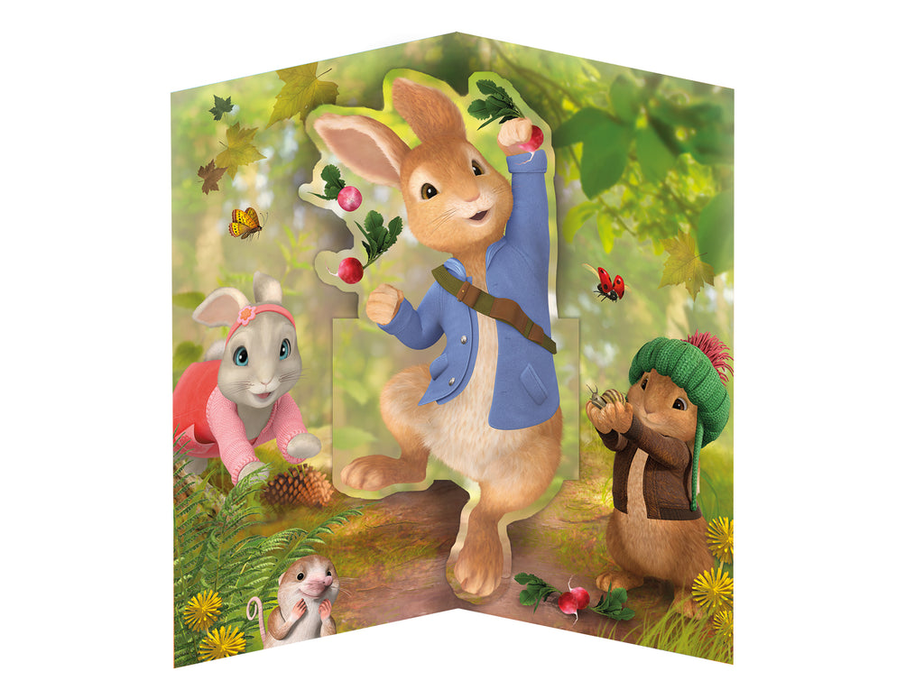 Peter Rabbit Pop-Up Verjaardagskaart