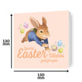 Peter Rabbit Pink 'Easter Wishes' Card