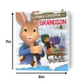 Peter Rabbit 'Grandson' Christmas Card