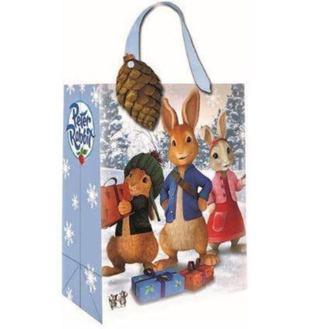 Peter Rabbit Christmas Medium Gift Bag