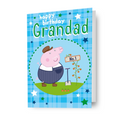 Biglietto d'auguri per il nonno di Peppa Pig