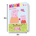 Peppa Pig Mummy Birthday Card