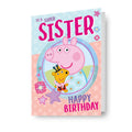 Peppa Pig Sister Birthday Card
