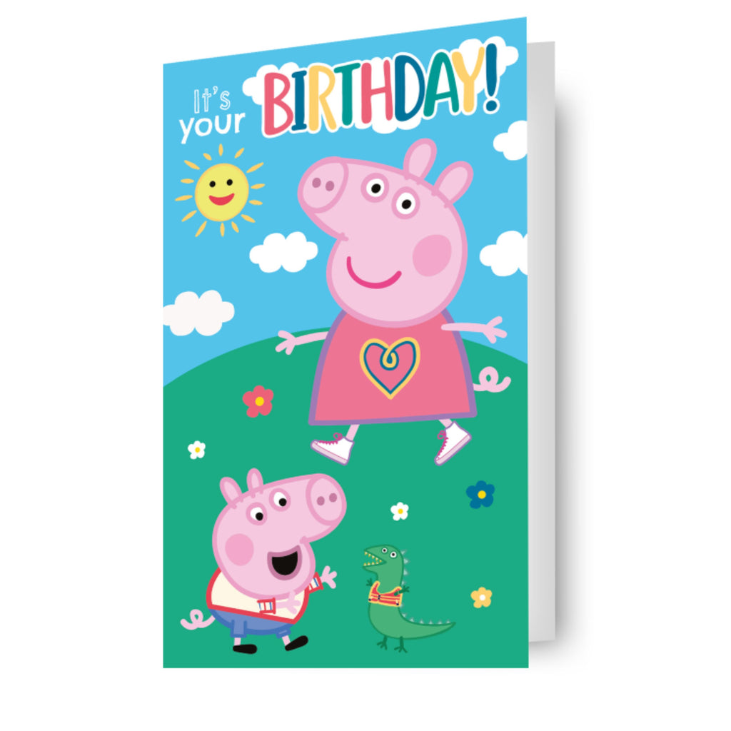 Peppa Pig Birthday Card