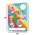 Peppa Pig Personalise Birthday Card With Sticker Sheet