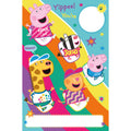 Peppa Pig Personalise Birthday Card With Sticker Sheet