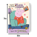 Peppa Pig Birthday Card, Happy Birthday Nan