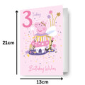 Peppa Pig Age 3 Birthday Card