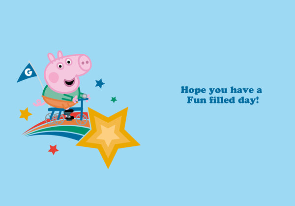 Danilo Peppa Pig Weihnachtskarte Für Enkelin – Offiziell Lizenziert, FSC-zertifiziert, Mit Umschlag